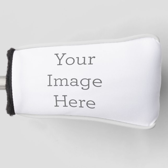Putter Cover, Weiß (Vorderseite)