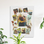 Erstellen Sie Ihre eigene Vintage Sofortfilmkollag Leinwanddruck<br><div class="desc">Erstellen Sie Ihren eigenen Leinwand-Foto mit 15 Lieblingsbildern in einem Vintagen Sofortfilmformat.</div>