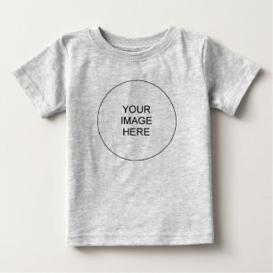 Erstellen Sie Ihre eigene Vorlage für Bilder hinzu Baby T-shirt