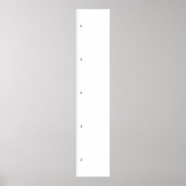 Erstellen Sie Ihre eigene Wachstumstabelle Poster (Vorne)