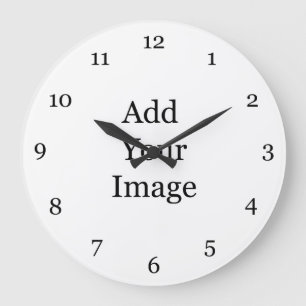Erstellen Sie Ihre eigene Wand-Uhr. Große Wanduhr