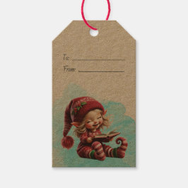Erstellen Sie Ihre eigene Weihnachtsgeschichte Geschenkanhänger