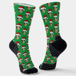 Erstellen Sie Ihre eigene Weihnachtsmannmütze Socken