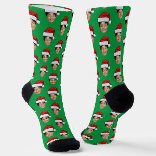 Erstellen Sie Ihre eigene Weihnachtsmannmütze Socken