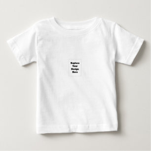 Erstellen Sie Ihre eigene weiße Baby T-shirt