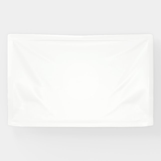 Erstellen Sie Ihre eigene weiße personalisierbare Banner (Horizontal)