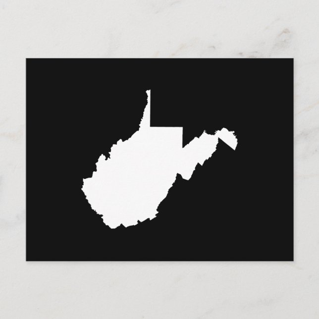 Erstellen Sie Ihre eigene West Virginia-Ankündigun Postkarte (Vorderseite)