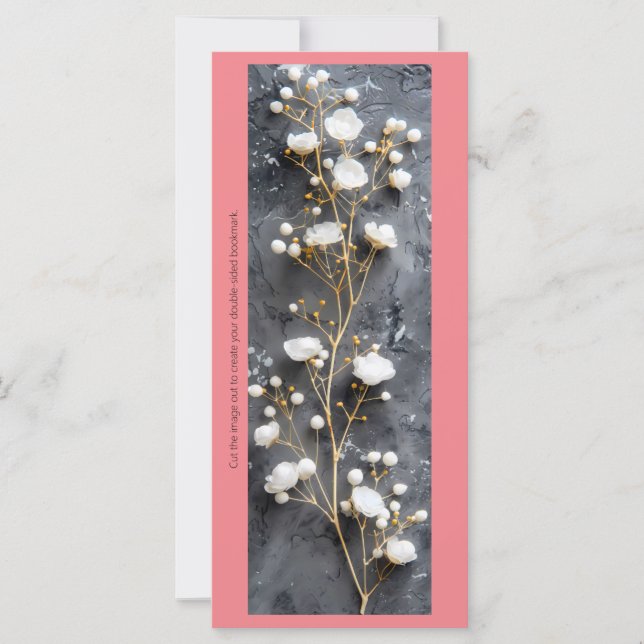 Erstellen Sie Ihre eigene White Roses Grey Lesezei (Vorderseite)
