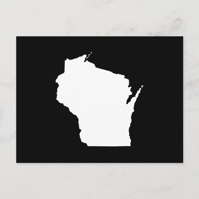Erstellen Sie Ihre eigene Wisconsin-Ankündigung Postkarte (Vorderseite)