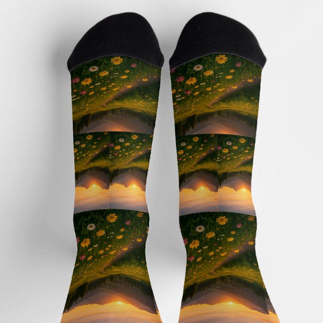 Erstellen Sie Ihre eigenen 10 Fotos Crew Socken (Oben)