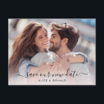 Erstellen Sie Ihre eigenen 2 Foto Hochzeitwechsel Postkarte<br><div class="desc">Erstellen Sie Ihre eigenen 2 Foto Hochzeitwechsel Datum Postkarte</div>