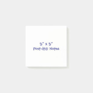Erstellen Sie Ihre eigenen 3"x3" Post-it® Notizen