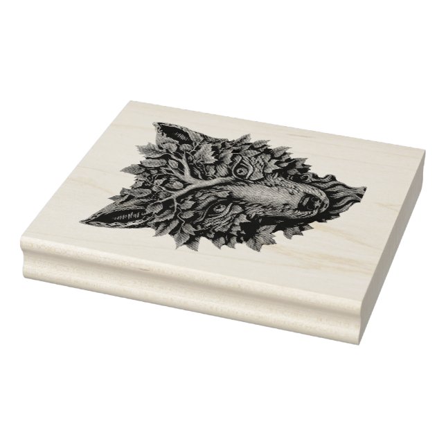 Erstellen Sie Ihre eigenen 3D-Imitate Bois Carved  Gummistempel (Stempel)