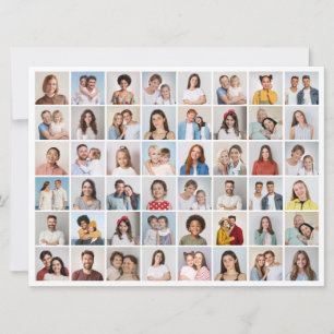 Erstellen Sie Ihre eigenen 48 Foto Collage Gruß Karte