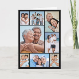 Erstellen Sie Ihre eigenen 8 Foto Collage Gruß Karte