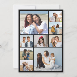 Erstellen Sie Ihre eigenen 9 Foto Collage Gruß Karte