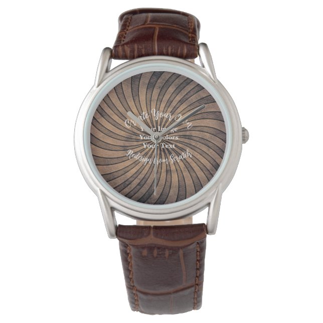 Erstellen Sie Ihre eigenen Armbanduhr (Vorderseite)