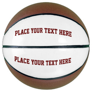 Erstellen Sie Ihre eigenen benutzerdefinierten Basketball