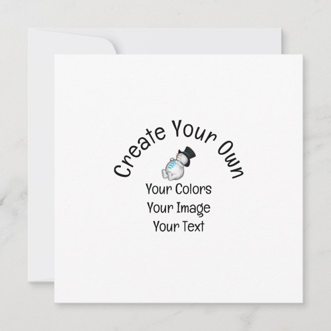 Erstellen Sie Ihre eigenen benutzerdefinierten Einladung (Vorderseite)