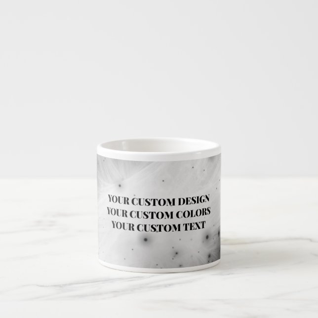 Erstellen Sie Ihre eigenen benutzerdefinierten Espressotasse (Vorderseite)