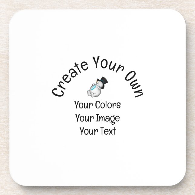 Erstellen Sie Ihre eigenen benutzerdefinierten Getränkeuntersetzer (Vorderseite)