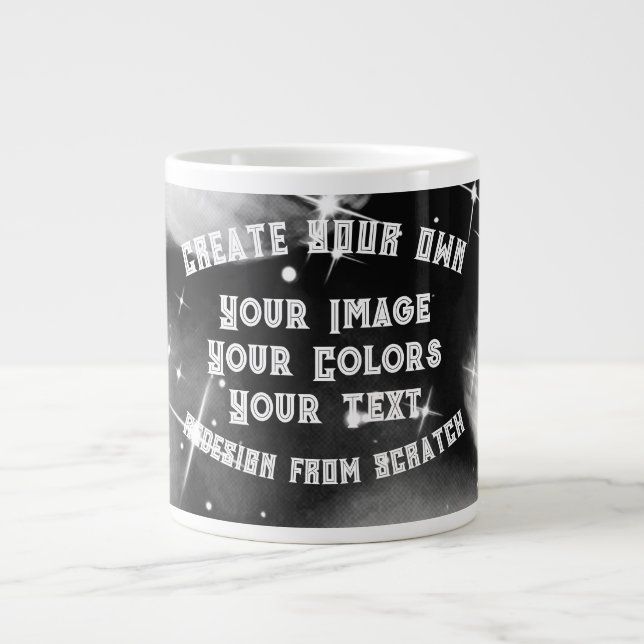 Erstellen Sie Ihre eigenen benutzerdefinierten Jumbo-Tasse (Vorderseite)