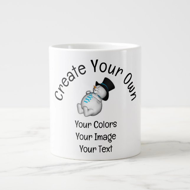 Erstellen Sie Ihre eigenen benutzerdefinierten Jumbo-Tasse (Vorderseite)