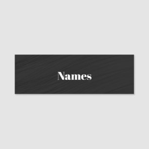 Erstellen Sie Ihre eigenen benutzerdefinierten Namensschild