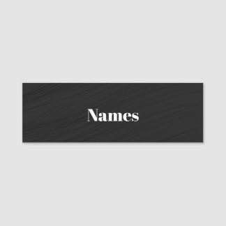 Erstellen Sie Ihre eigenen benutzerdefinierten Namensschild