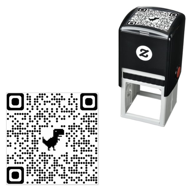 Erstellen Sie Ihre eigenen benutzerdefinierten QR- Permastempel (Beispiel)