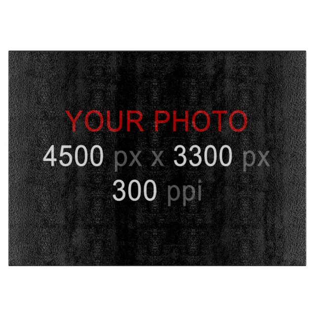 Erstellen Sie Ihre eigenen benutzerdefinierten Schneidebrett (Vorderseite)