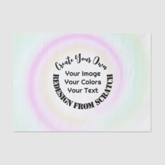 Erstellen Sie Ihre eigenen benutzerdefinierten Seidenpapier