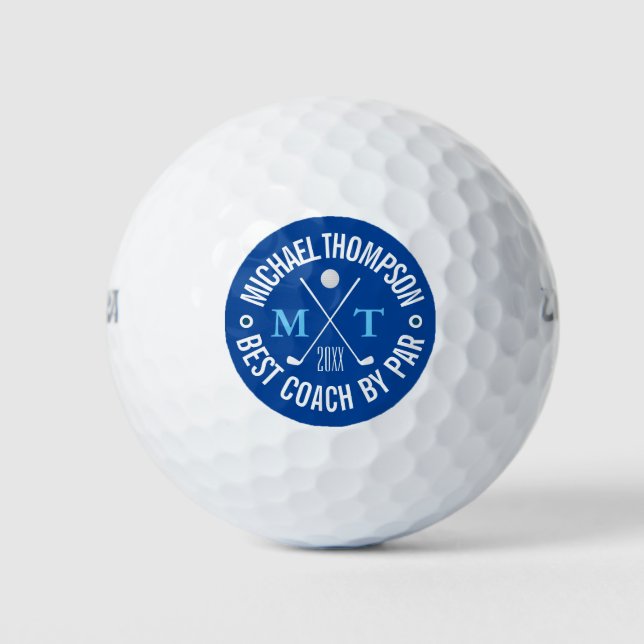 Erstellen Sie Ihre eigenen besten Coach Monogram G Golfball (Vorderseite)