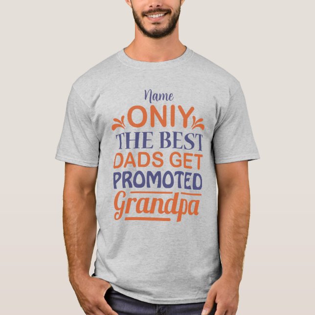 Erstellen Sie Ihre eigenen besten Väter, die an Gr T-Shirt (Vorderseite)
