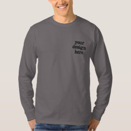 Erstellen Sie Ihre eigenen Besticktes Langarmshirt