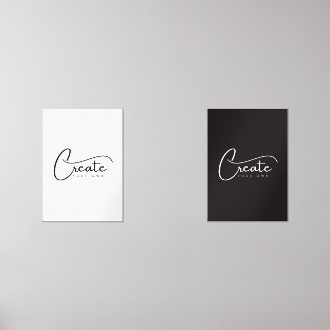 Erstellen Sie Ihre eigenen Bilderwand Sets (Vorderseite)