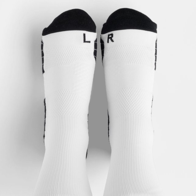Erstellen Sie Ihre eigenen Crews-Socken Socken (Oben)