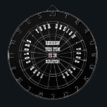 Erstellen Sie Ihre eigenen Dartscheibe<br><div class="desc">Create your own custom party and event favours and supplies, personalized ohrs, promotional merchandise and more. Visit Print Plunder on Zazzle to view für eine ganze Sammlung.</div>