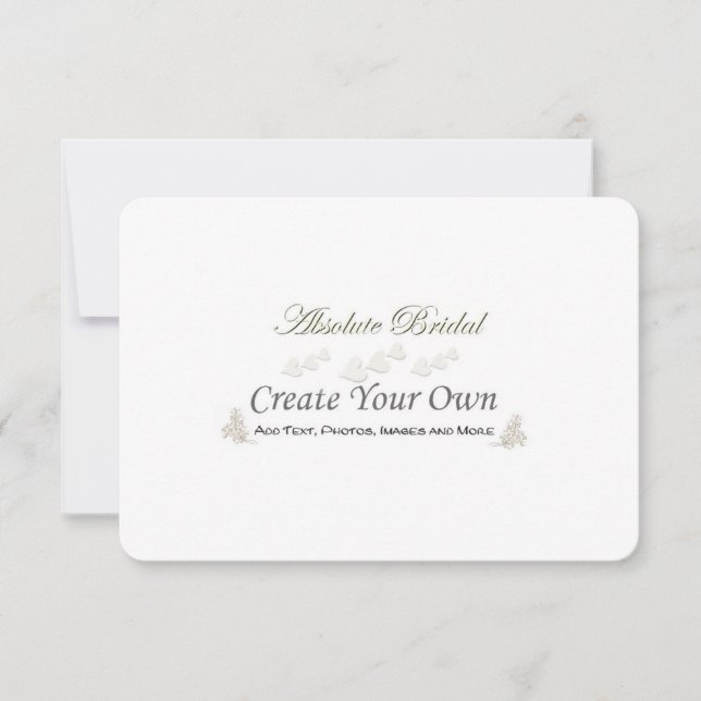 Erstellen Sie Ihre eigenen Daten speichern Save The Date (Vorderseite)