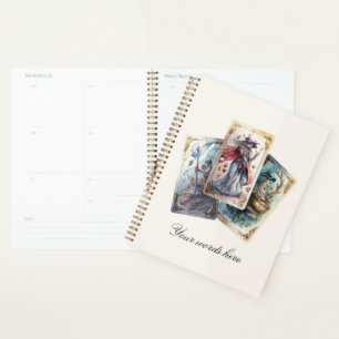 Erstellen Sie Ihre eigenen drei Tarot-Karten Planer