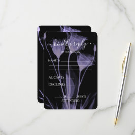 Erstellen Sie Ihre eigenen - Drei X-Ray-Blume RSVP Karte