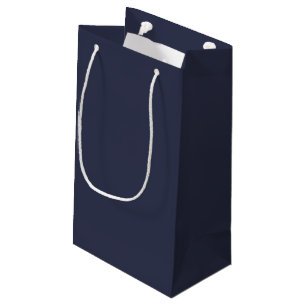 Erstellen Sie Ihre eigenen dunkelgrauen Blau indiv Kleine Geschenktüte