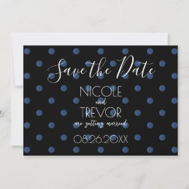 Erstellen Sie Ihre eigenen - Einfache Retro-Punkte Save The Date