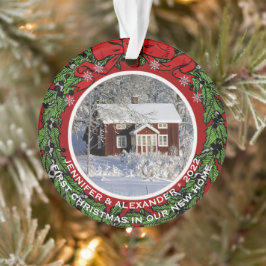 Erstellen Sie Ihre eigenen ersten Weihnachten auf  Ornament