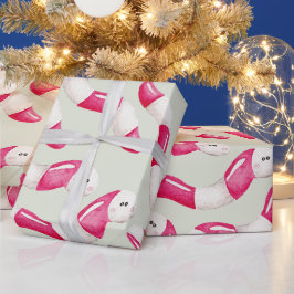 Erstellen Sie Ihre eigenen Farbenauswahl Pfeffermi Geschenkpapier