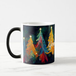 Erstellen Sie Ihre eigenen farbenfrohen Weihnachts Verwandlungstasse