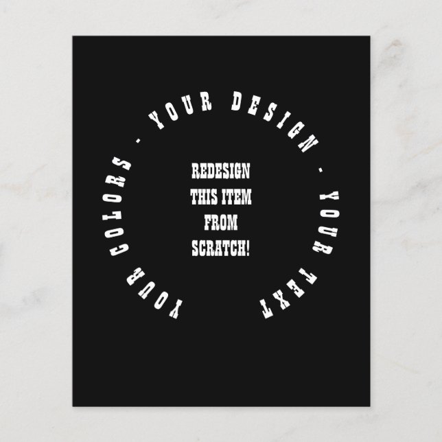 Erstellen Sie Ihre eigenen Flyer (Vorne)