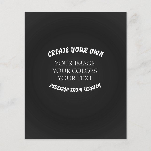 Erstellen Sie Ihre eigenen Flyer (Vorne)