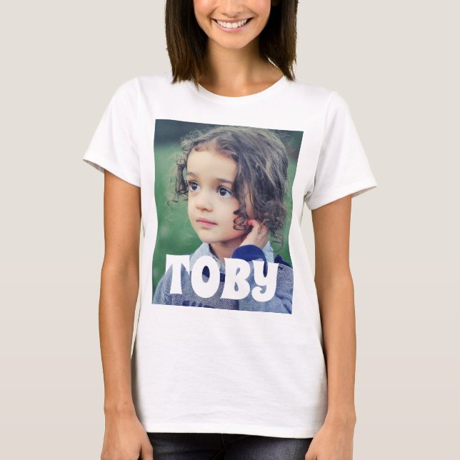 ERSTELLEN SIE IHRE EIGENEN FOTO T - SHIRT T - SHIR (Vorderseite)