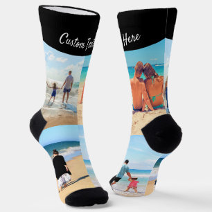 Erstellen Sie Ihre eigenen Fotocollagen-Socken mit Socken